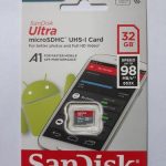 Sandisk Ultra SDHC UHS-I card 32GB