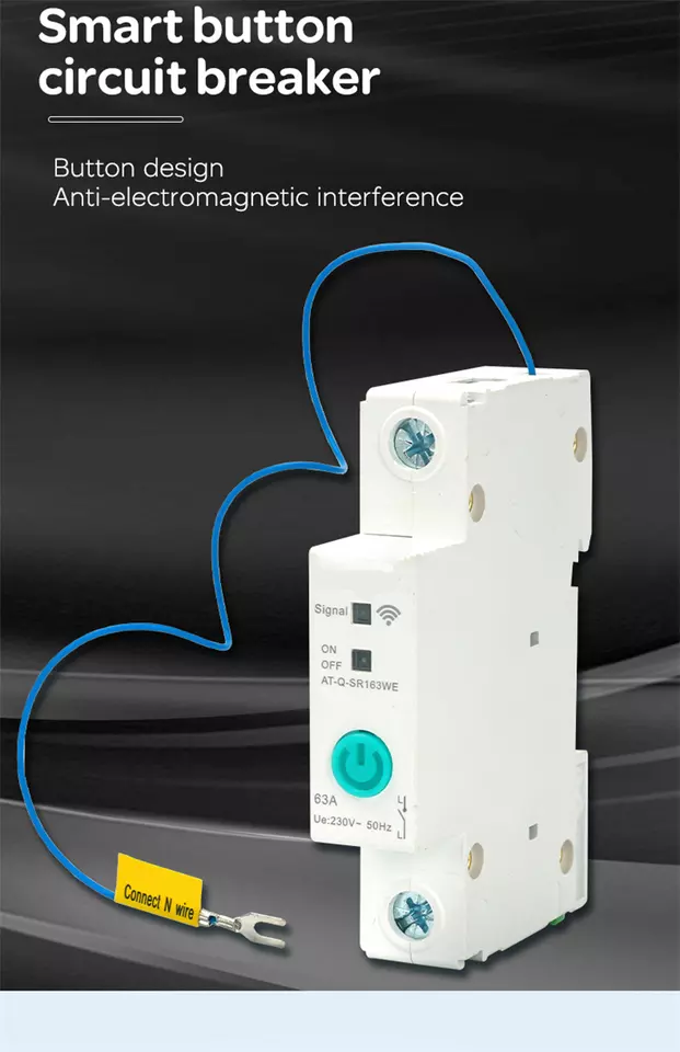 Ewelink Smart WiFi Circuit Breaker With Energy Monitoring - 220V 63A - Image 3