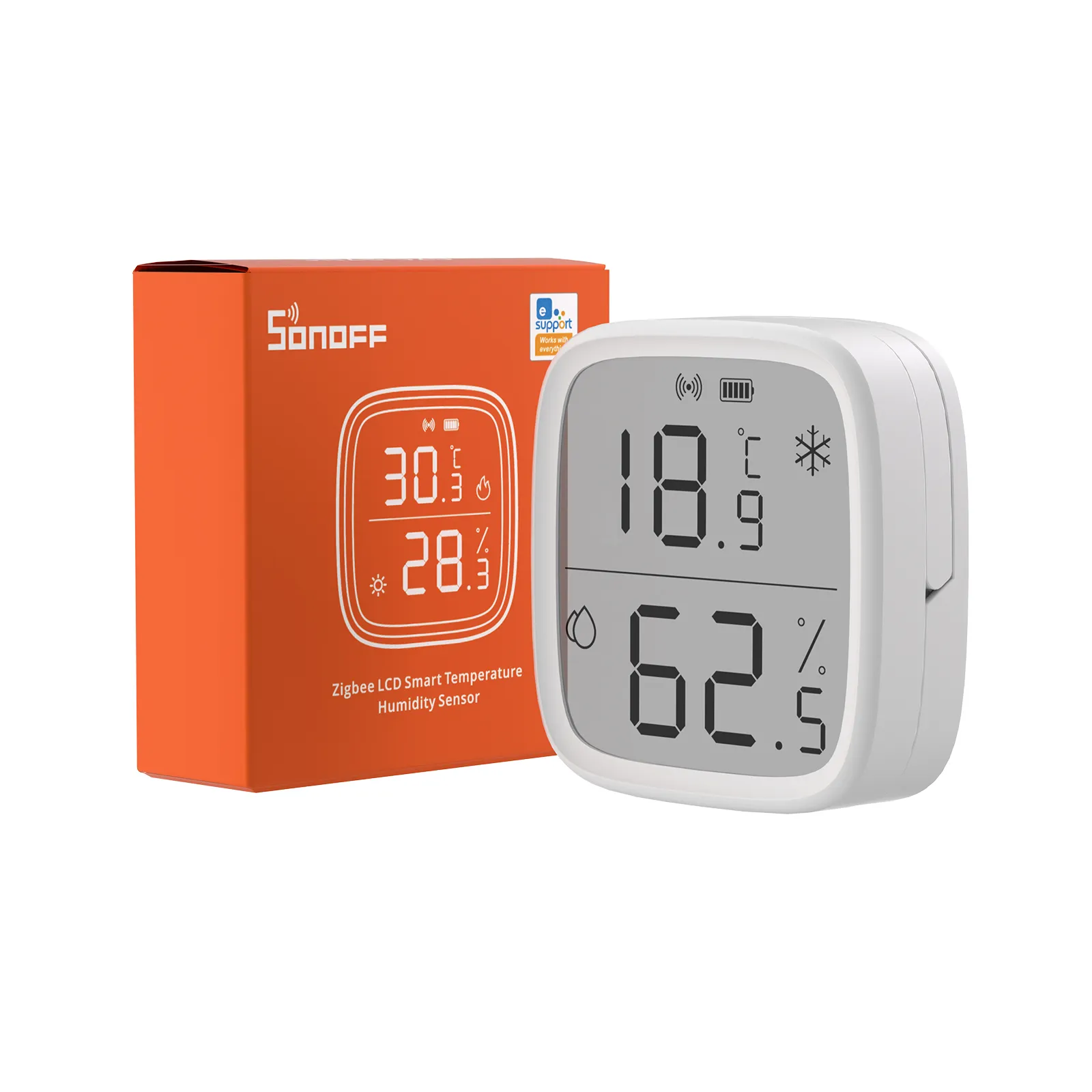 Sonoff SNZB-02D - ZigBee Digital Temperature and Humidity Sensor