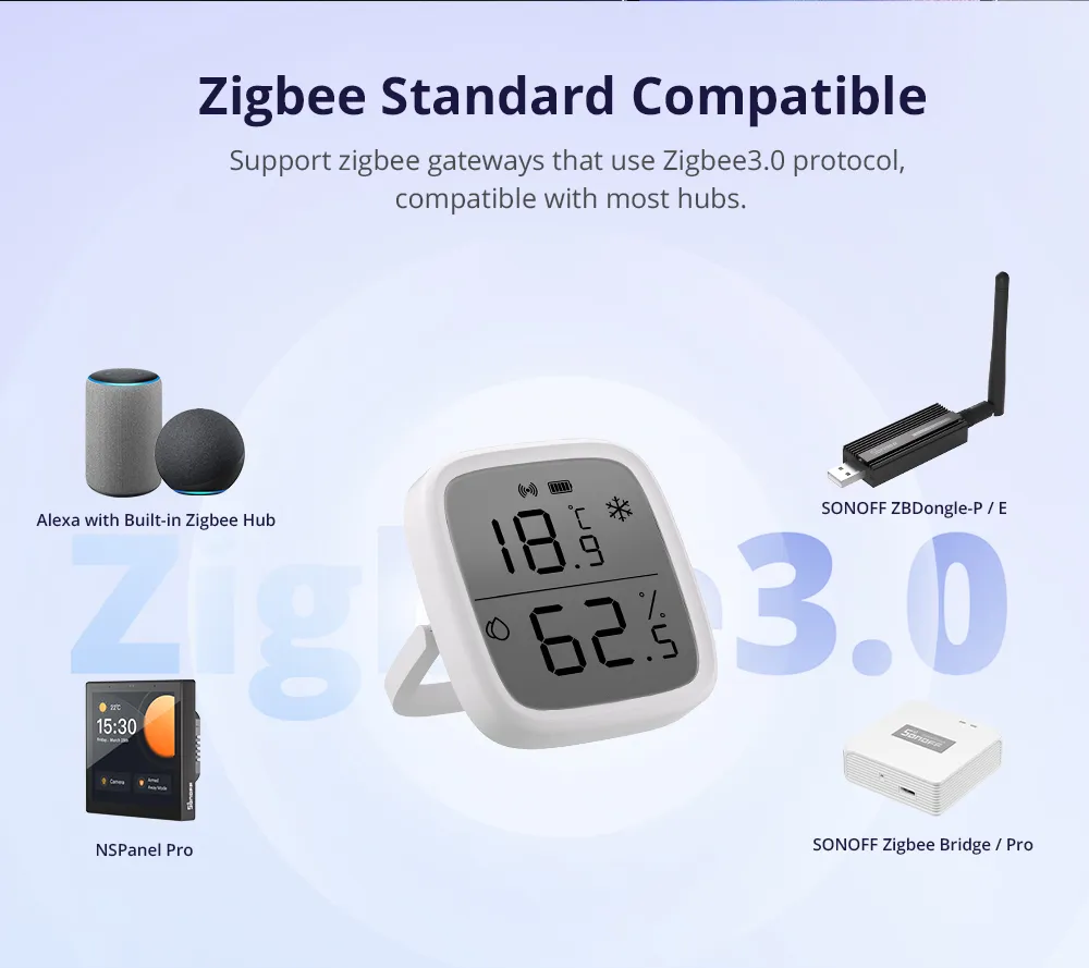 Sonoff SNZB-02D - ZigBee Digital Temperature and Humidity Sensor - Image 9